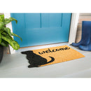 Dog Welcome Shaped Coir Mat,2rm480