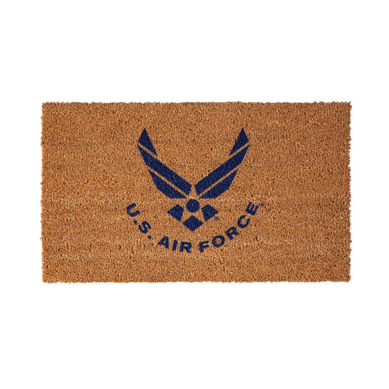 Coir Mat, 16"x28", US Air Force,2rm5064usa