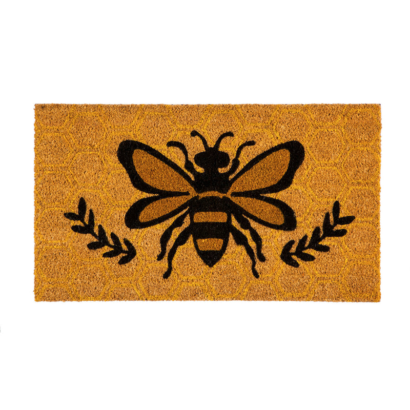 Evergreen Floormat,Honeycomb Bee Coir Mat,28x0.59x16 Inches