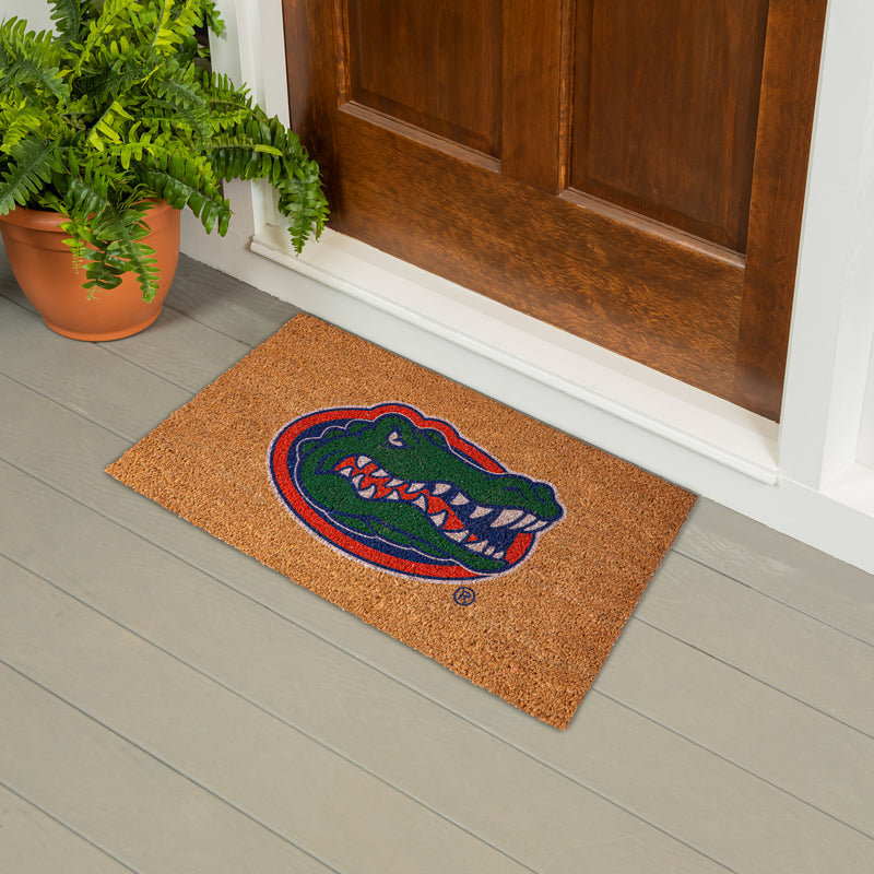 Evergreen Floormat,Coir Mat, 16"x28", University of Florida,28x16x1.5 Inches
