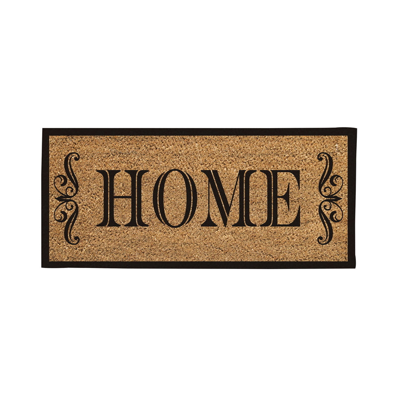Home Flocked Sassafras Coir Switch Mat,2rmc1274lm