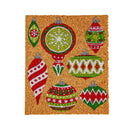 Holiday Icon Interchangeable Coir Mat Panel, Set of 4: Easter/ Patriotic/Halloween/Christmas,2rmi1248