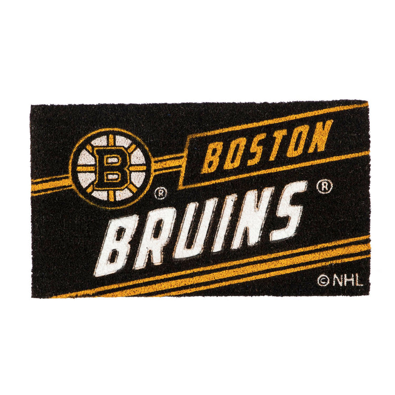 Boston Bruins, Coir Punch Mat,2rmp4351