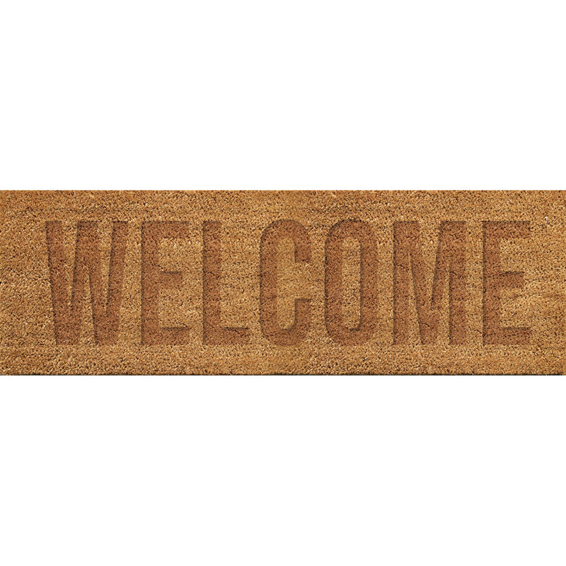 Welcome Debossed Kensington Switch Mat,2rms1098