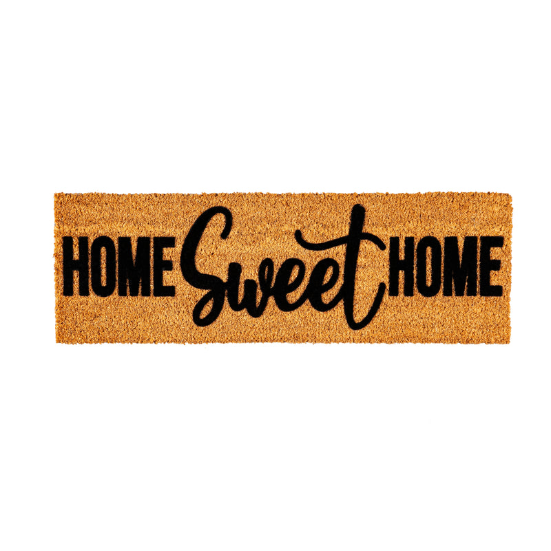 Evergreen Floormat,Home Sweet Home Flocked Kensington Switch Mat,28.25x0.59x9.5 Inches