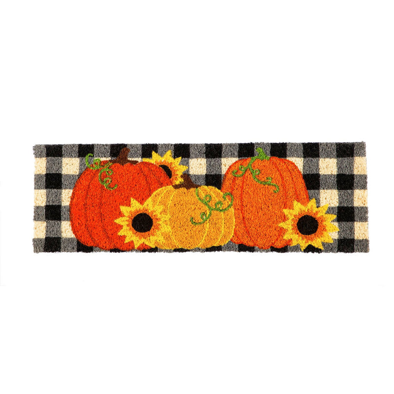 Buffalo Plaid Pumpkins Kensington Switch Mat,2rms713