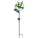 36.25"H Chasing Light Solar Garden Stake, Hummingbird,2sp6192a