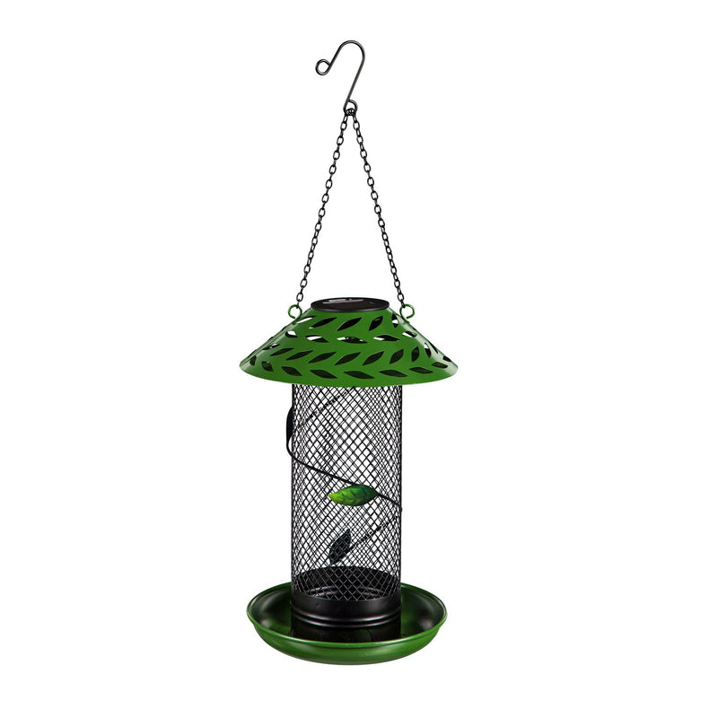 Solar Mesh Tube Bird Feeder, Leaves,2sp7220