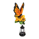 Fence Hanger with Solar Lantern, Butterfly,2sp7282