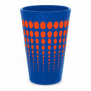 Silipint, Pint, Blue with Orange Dots,2spt035