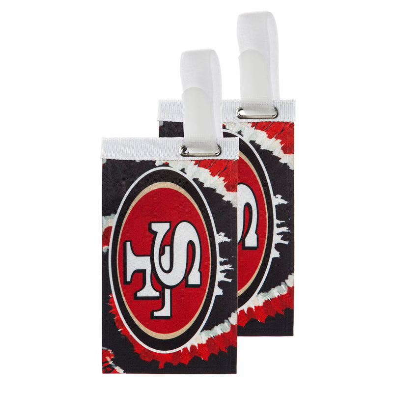 Wearable Gameday Flag S/2, San Francisco 49ers,2wf3826lb