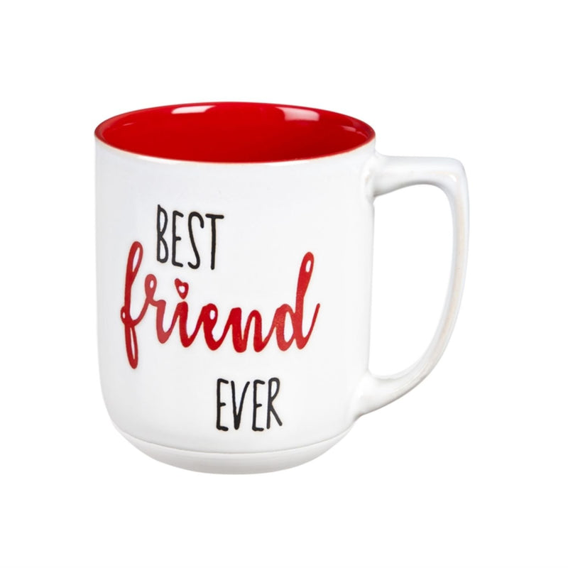 Ceramic Cup, 14 OZ, Best Friend Ever, 4.75"x3.62"x4.25"inches