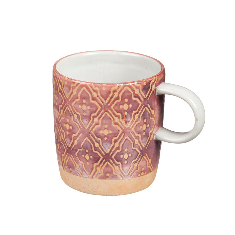 Porcelain Cup, 12 OZ, Artisan Series 4, Purple,3asu006a