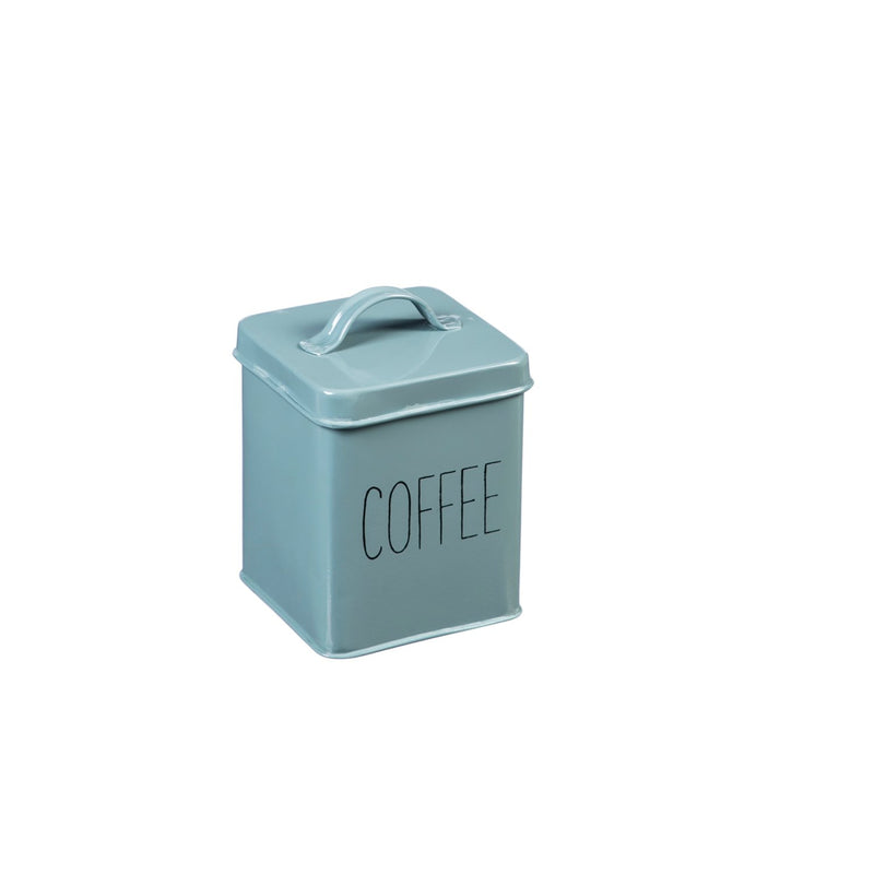 Teal 5 Piece Kitchen Canister Set - 12 x 9 x 11 Inches