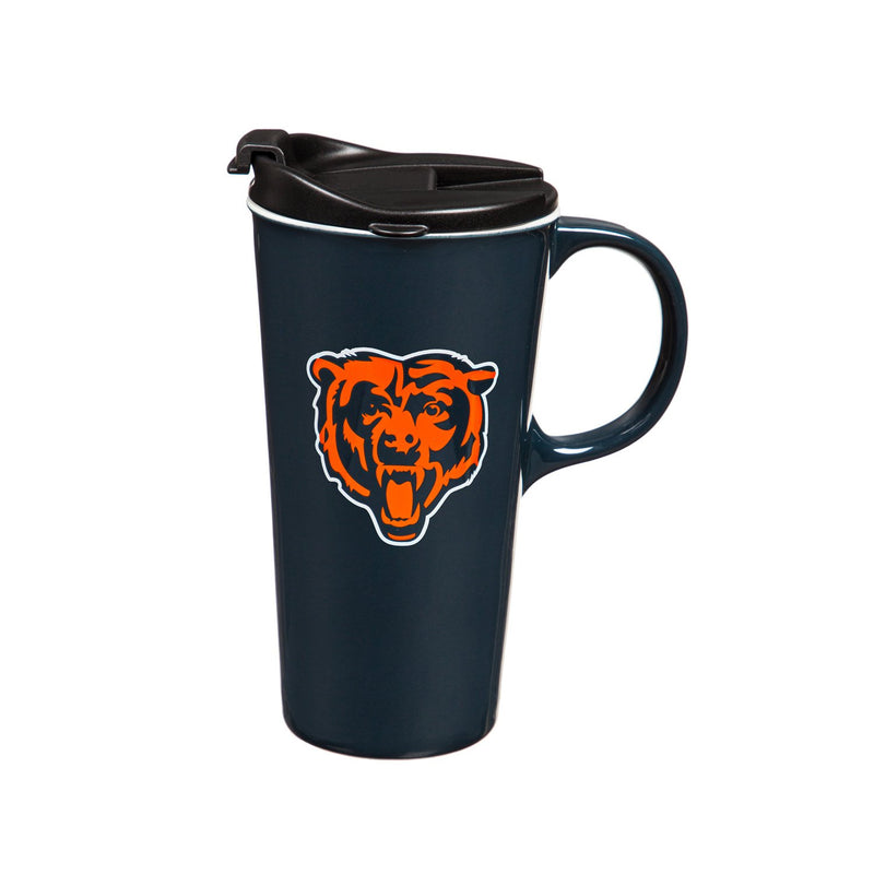 Chicago Bears, 17oz Boxed Travel Latte,3ctc013805