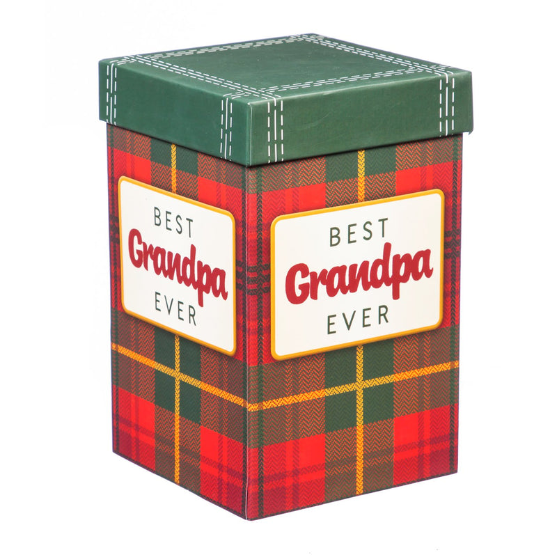 Ceramic Travel Cup, 17 OZ w/Box, Best Grandpa Ever,3ctc016740d