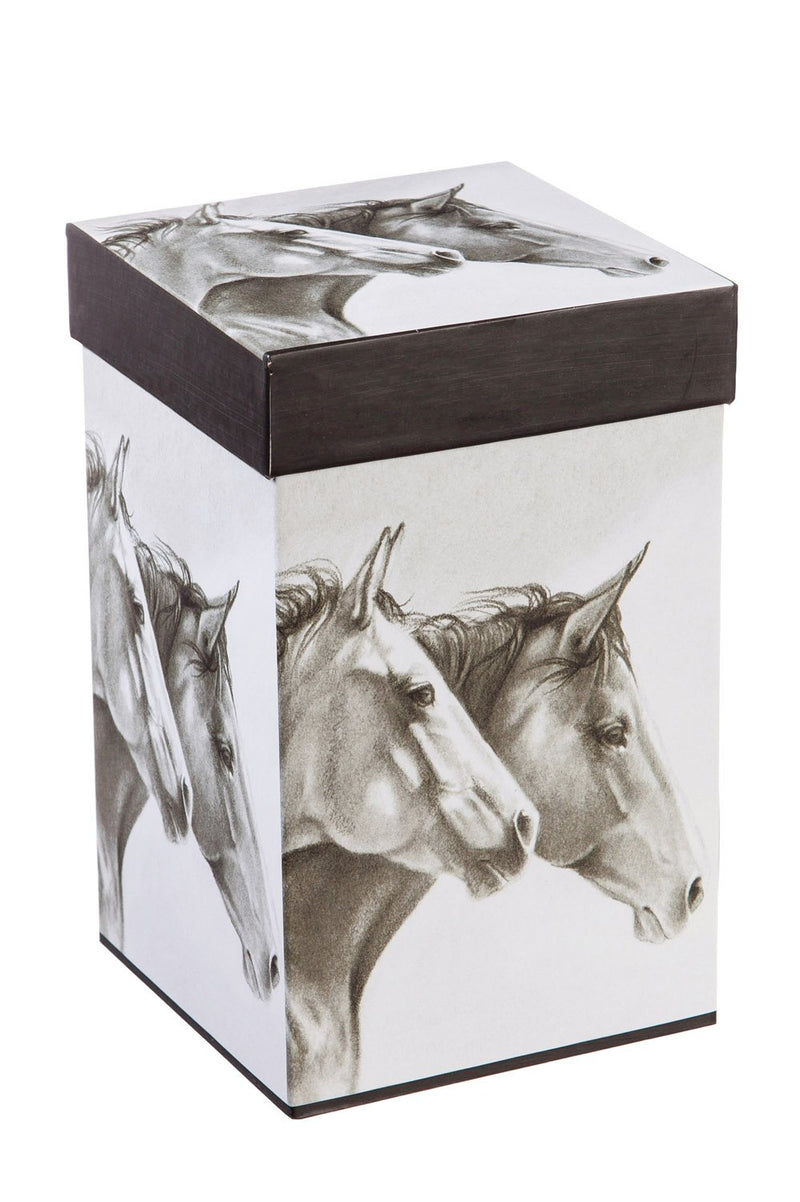 Ceramic Travel Cup w/box, 17 OZ., Wild Horses,3ctc016882