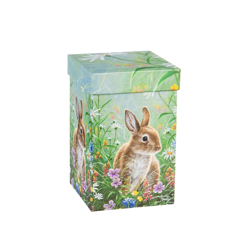 Ceramic Travel Cup, 17 OZ. ,w/box, Spring Bunny,3ctc017494