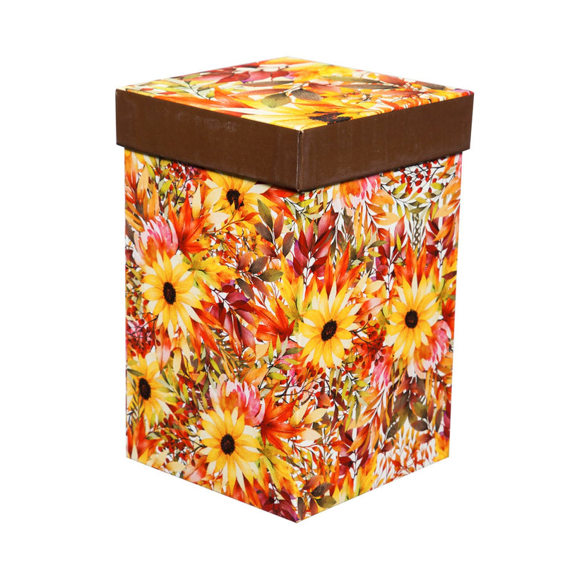 Ceramic Travel Cup, 17 OZ. ,w/box and Tritan Lid, Autumn Blessing Pattern,3ctc94t7739a