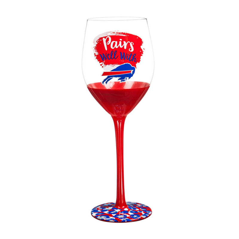 Buffalo Bills, 17oz Boxed Stemware,3cwg3803