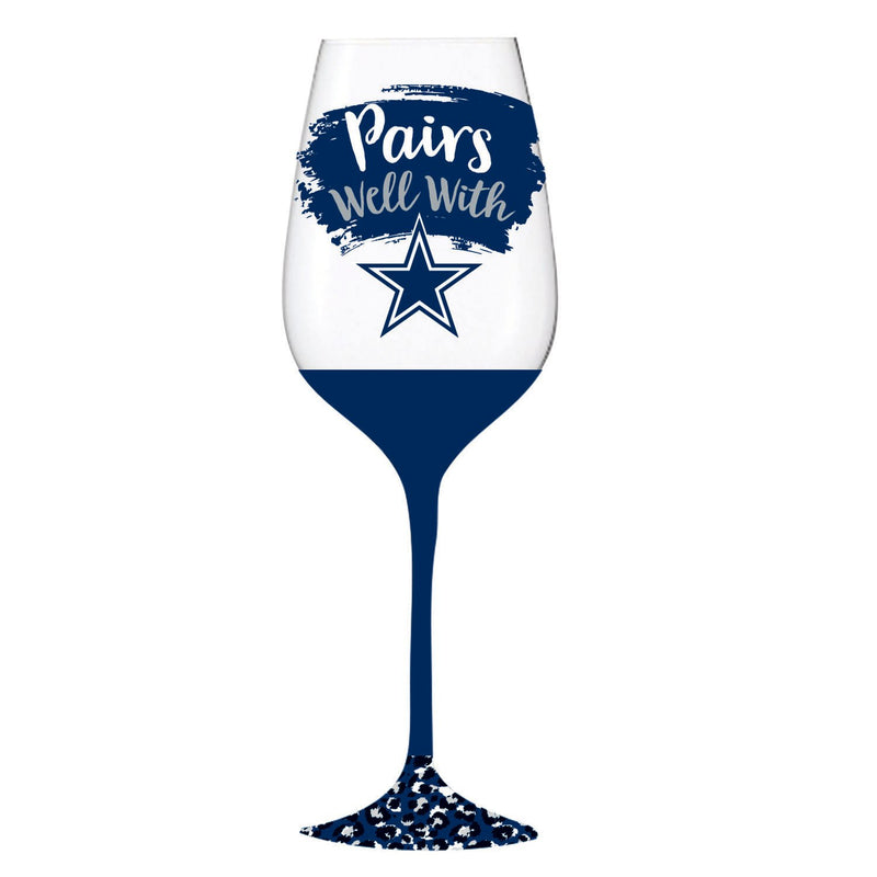 Dallas Cowboys, 17oz Boxed Stemware,3cwg3808