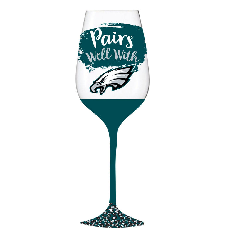 Philadelphia Eagles, 17oz Boxed Stemware,3cwg3823