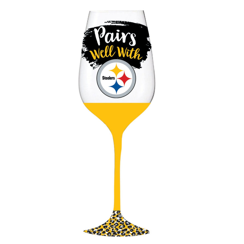 Pittsburgh Steelers, 17oz Boxed Stemware,3cwg3824