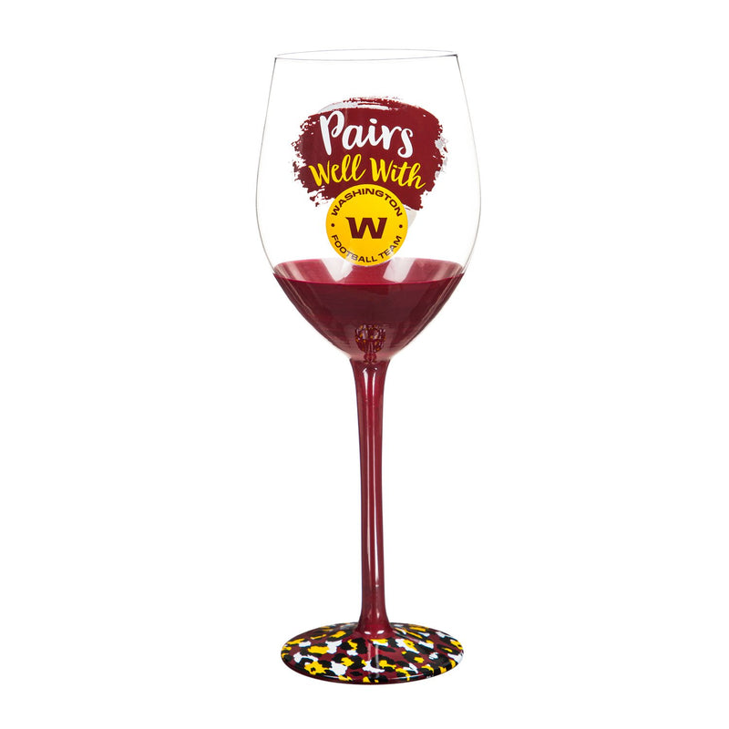 Washington Football Team, 17oz Boxed Stemware,3cwg3831