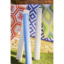 ReversibleWeather-resistant Rug 4'x6' Grey Diamond,3dm013a