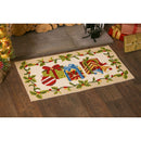 42''x24'' Indoor/Outdoor Hook Rug, Presents,3dm025