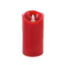 Fresh Apple Ginger Scented LED Wax Pillar candle with moving wick and Timer Function,3led235