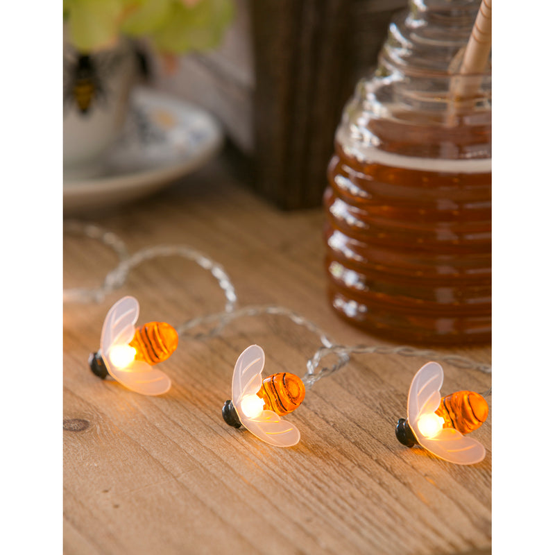 5' Bumble Bee String Light with 10 LED Lights,3led262