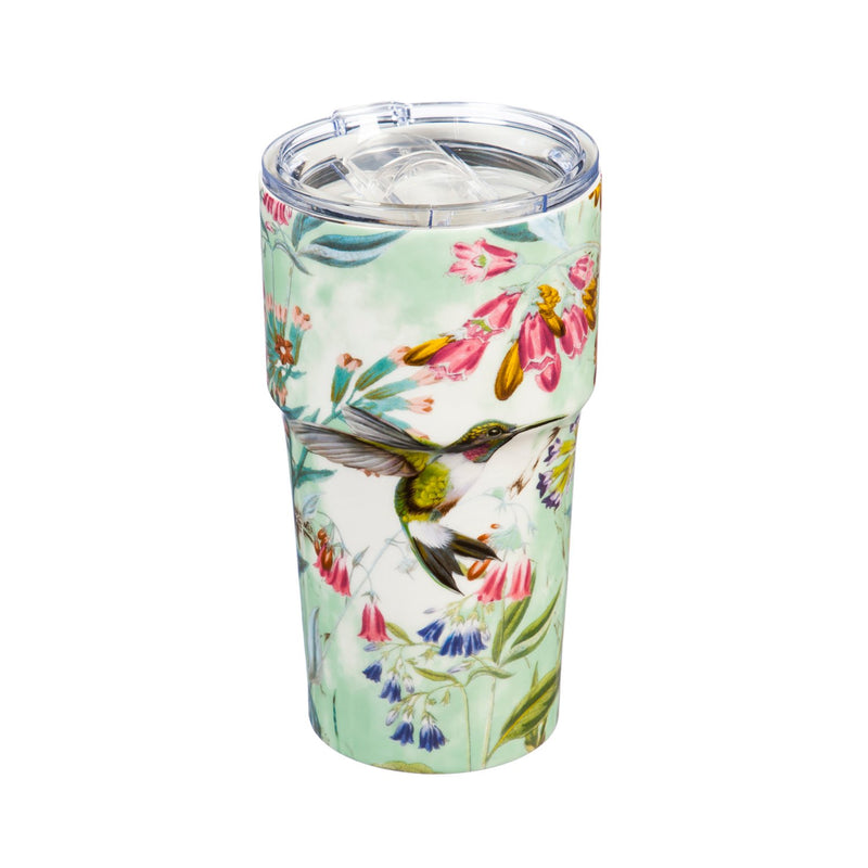 Paradise Pond Double Wall Ceramic Cup - 5 x 7 x 4 Inches