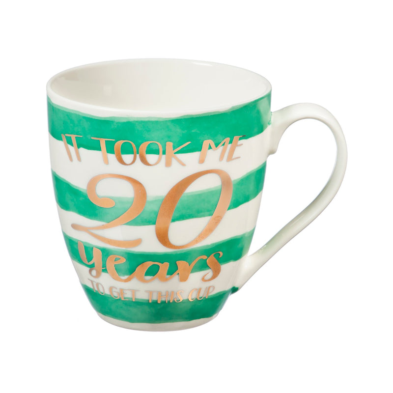 Ceramic Cup O' Java, 17 OZ, It Took Me 20 Years,3mcf007a