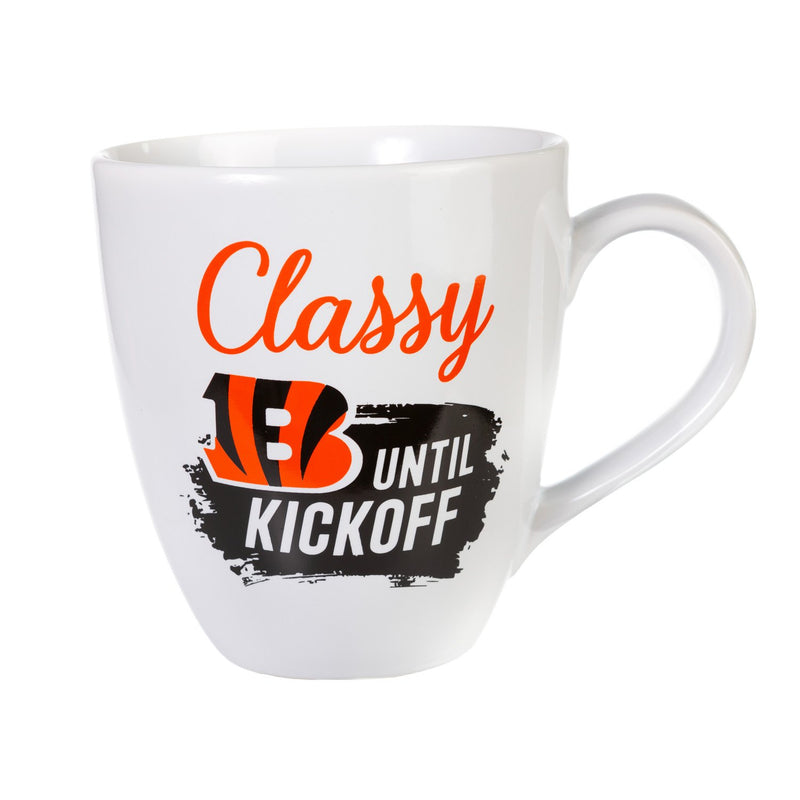 Cincinnati Bengals, Ceramic Cup O'Java 17oz Gift Set,3mcf3806