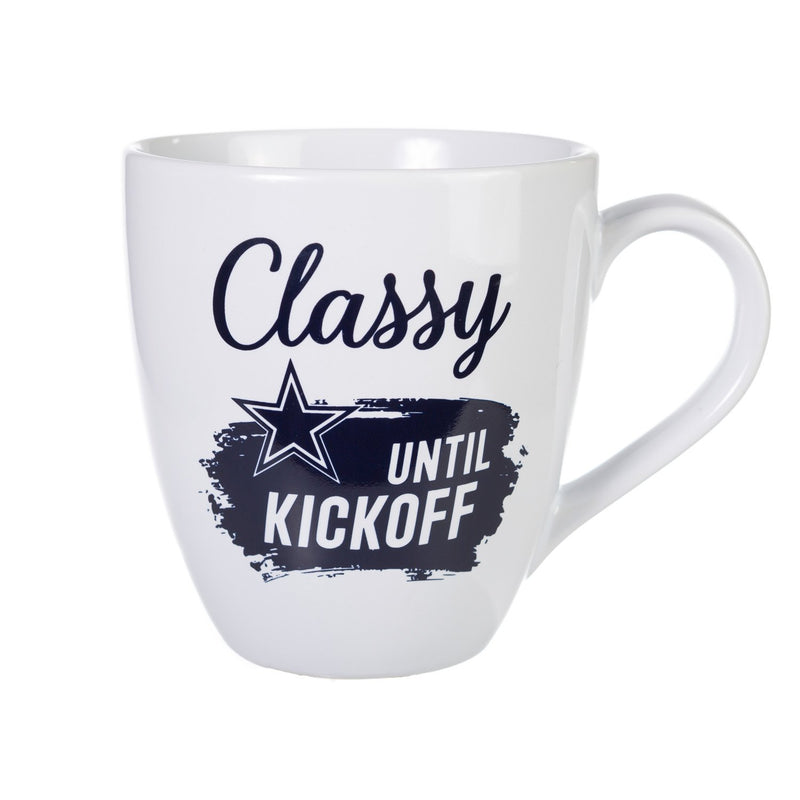 Dallas Cowboys, Ceramic Cup O'Java 17oz Gift Set,3mcf3808