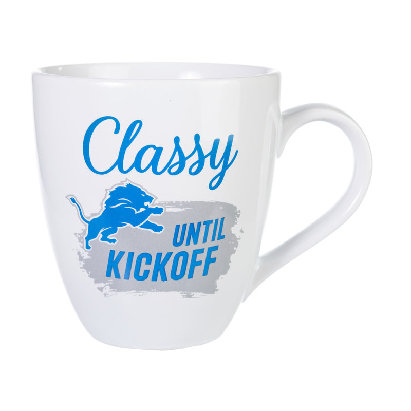 Detroit Lions, Ceramic Cup O'Java 17oz Gift Set,3mcf3810