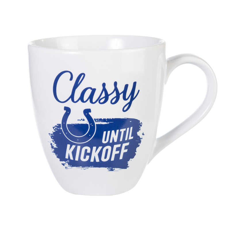 Indianapolis Colts, Ceramic Cup O'Java 17oz Gift Set, 3.74"x3.74"x4.33"inches