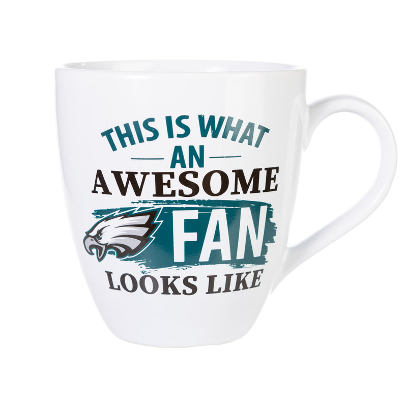 Philadelphia Eagles, Ceramic Cup O'Java 17oz Gift Set,3mcf3823