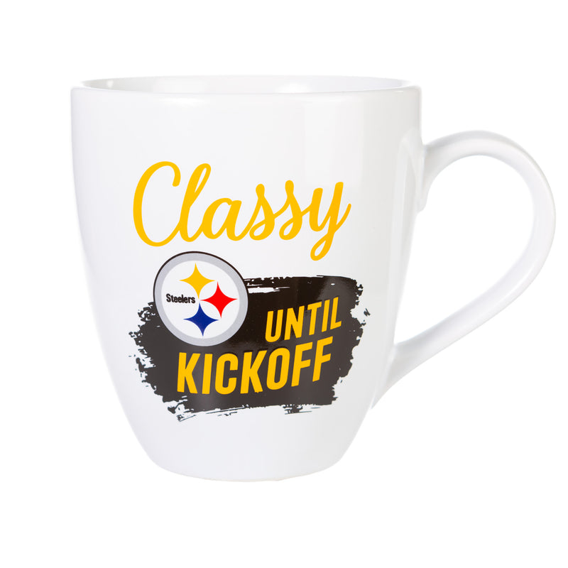 Pittsburgh Steelers, Ceramic Cup O'Java 17oz Gift Set,3mcf3824