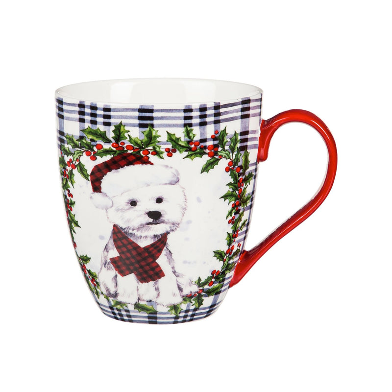 Ceramic Cup O' Java, 17 OZ,  Holiday Friends, 4 Asst,3mcf7909