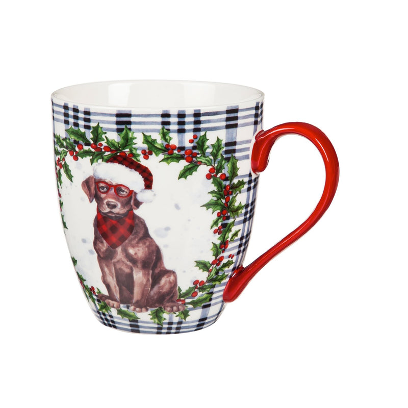 Ceramic Cup O' Java, 17 OZ,  Holiday Friends, 4 Asst,3mcf7909