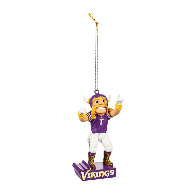 Minnesota Vikings, Mascot Statue Ornament Officially Licensed Decorative Ornament for Sports Fans