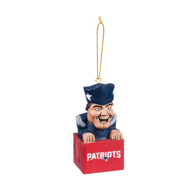 Team Sports America 3OT3818MAS New England Patriots Mascot Ornament