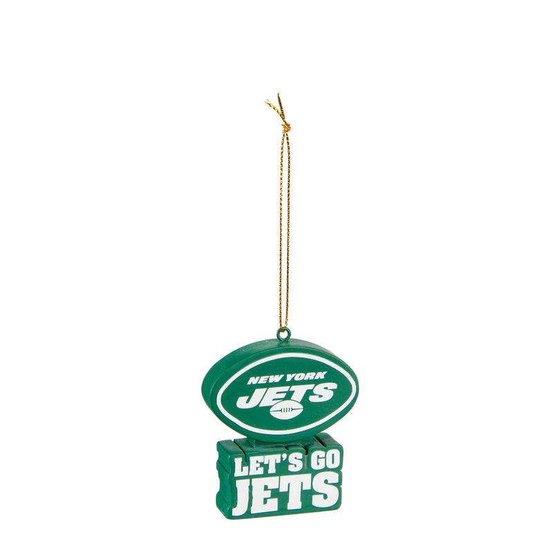 New York Jets, Mascot Statue Orn,3ot3821ms