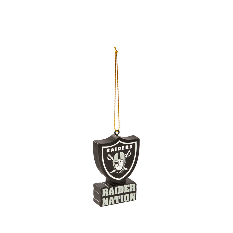 Las Vegas Raiders, Mascot Statue Ornament Officially Licensed Decorative Ornament for Sports Fans