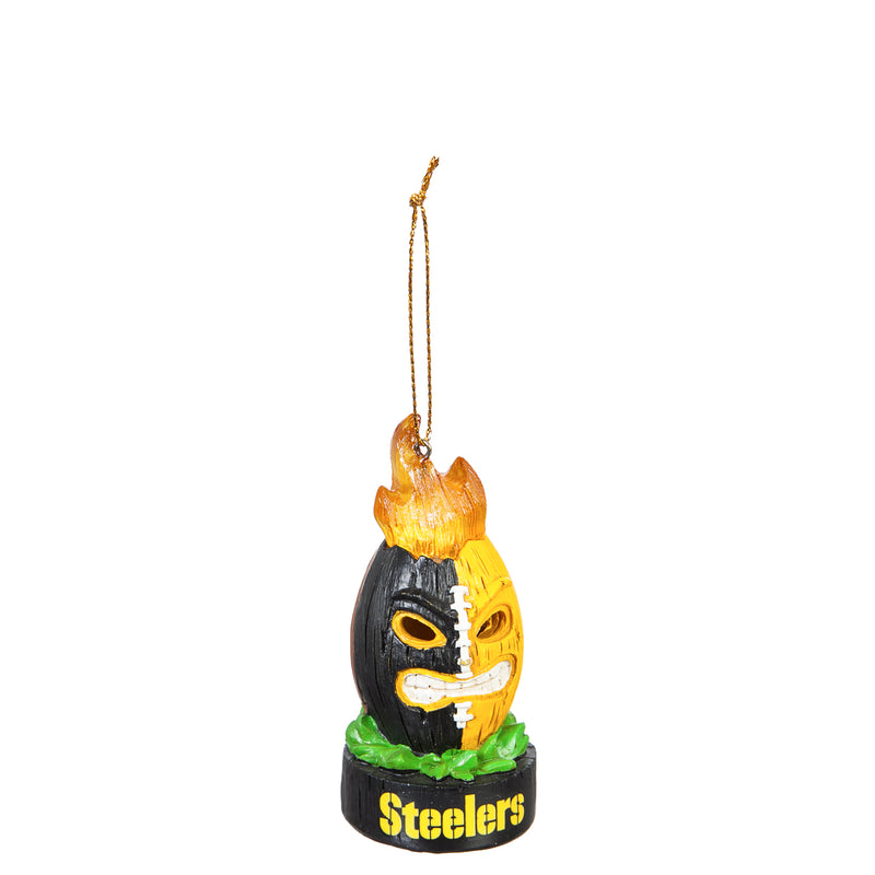 Evergreen Enterprises Pittsburgh Steelers, Lit Tiki Ball, 3.54'' x 3.54 '' x 3.54'' inches