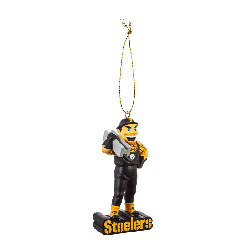Pittsburgh Steelers, Mascot Statue Ornament Officially Licensed Decorative Ornament for Sports Fans