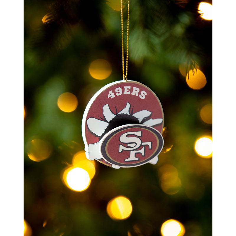 San Francisco 49ers, Breakout Bobble Orn,3ot3826bb