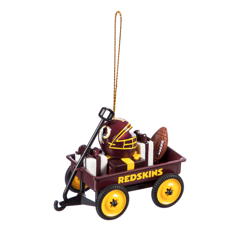 Team Wagon Ornament, Washington Redskins,3ot3831wgn